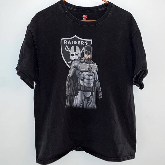 Las Vegas Raiders Batman Tee - Picture 1 of 2
